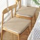 thumbnail image 4 of Cojín para silla de comedor | Cojín de suelo con relleno de algodón | Soporte suave para el hogar, sala de estar, cocina, balcón | Cojín cuadrado estilo tatami para leer, jugar videojuegos, 4 of 6