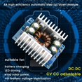 thumbnail image 2 of Yazoeia Convertisseur Buck Boost, Convertisseur DC à DC Boost, Régulateur de Tension Automatique Grand Module de Réduction de Puissance avec Deux Dissipateurs Thermiques pour Court-Circuit, 2 of 6