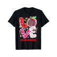 thumbnail image 2 of Love Lunch Lady Heart Valentine's Day Cafeteria Worker T-Shirt | Valentine's Day gift | Unisex | CotCamisetas para mujer, lindas camisetas con estampado gráfico, de manga corta, estilo casual, para ve, 2 of 6