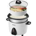 thumbnail image 4 of Aroma Housewares ARC-360-NGP 20 tazas estilo olla arrocera y vaporizador de alimentos, color blanco, 4 of 5