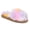 Pink Unicorn, variant on Children's Lyla Faux Fur Slippers for Girls,4- Pink Unicorn