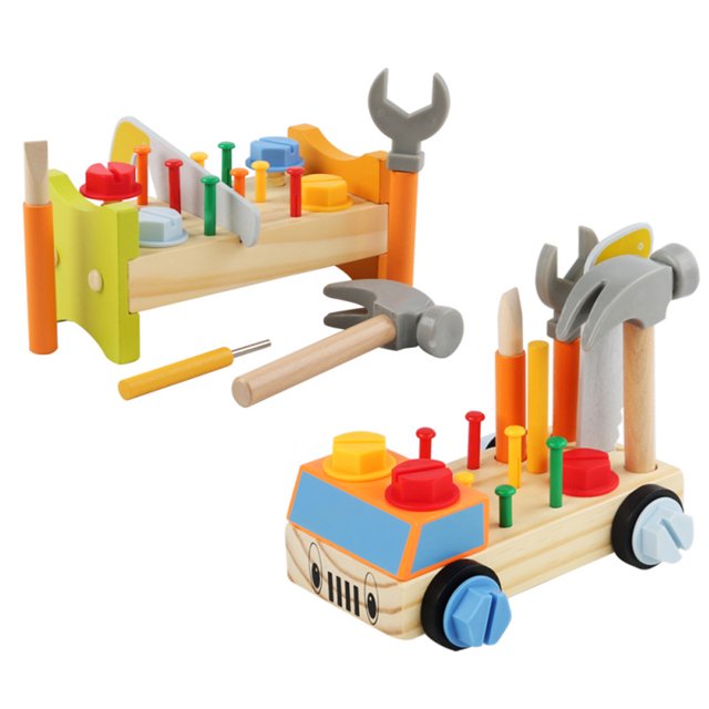 Tablero ocupado en 3D, juguetes de madera, juguete Montessori multifuncional para niños, regalo para niños