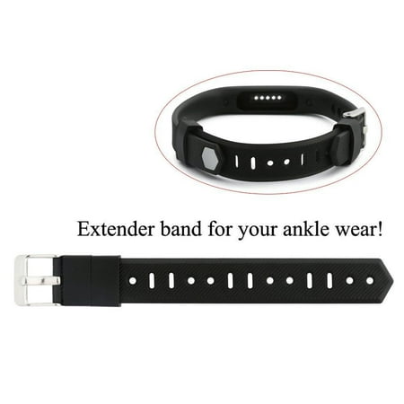 baaletc extender band for fitbit flex/ 2 & fitbit alta fitness tracker wristbands - designed for larger size wrists or ankle wear, 14mm (width) x 115mm (length),