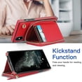 thumbnail image 3 of Funda tipo cartera para iPhone XS Max con tarjetero y correa para el hombro para mujer, 3 of 5
