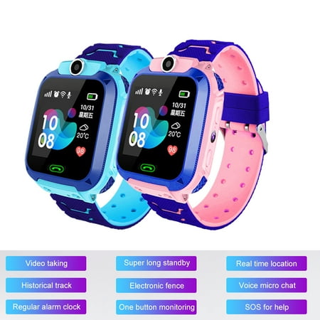 DKJ Intelligent Kids Watch Q12B Smartwatch Phone Watch for Android IOS 2G SIM Card | Walmart Canada