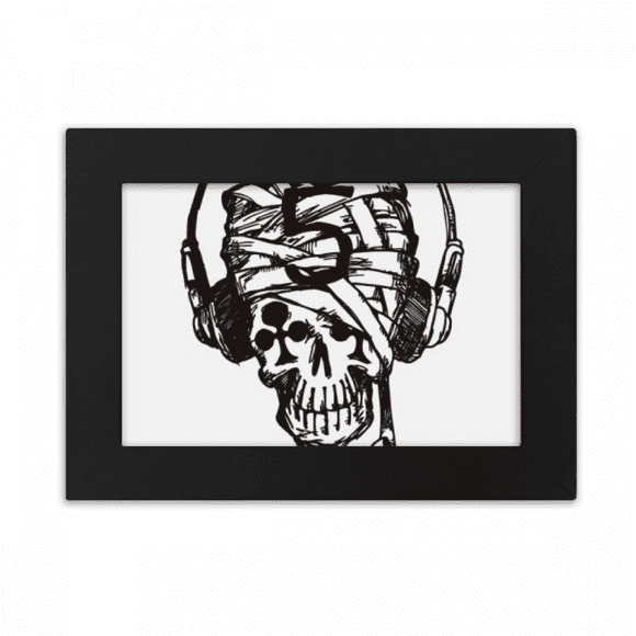 Headset l Music Pattern Illustrate Desktop Photo Frame Ornaments Picture Art Painting