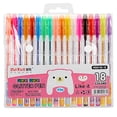 thumbnail image 4 of YEESHU Glitter Gel Pens Set, 12 Colors Sparkle Gel Marker for Adult Coloring Books, Shimmer Pen for Journaling Crafting Doodling Drawing Art Supply Use, 4 of 8