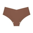 thumbnail image 3 of Durtebeua Women's V Cut High Waisted Bikini Bottom High Leg Cut Swimsuit Bathing Suit Bottoms Dark Gray,L, 3 of 3