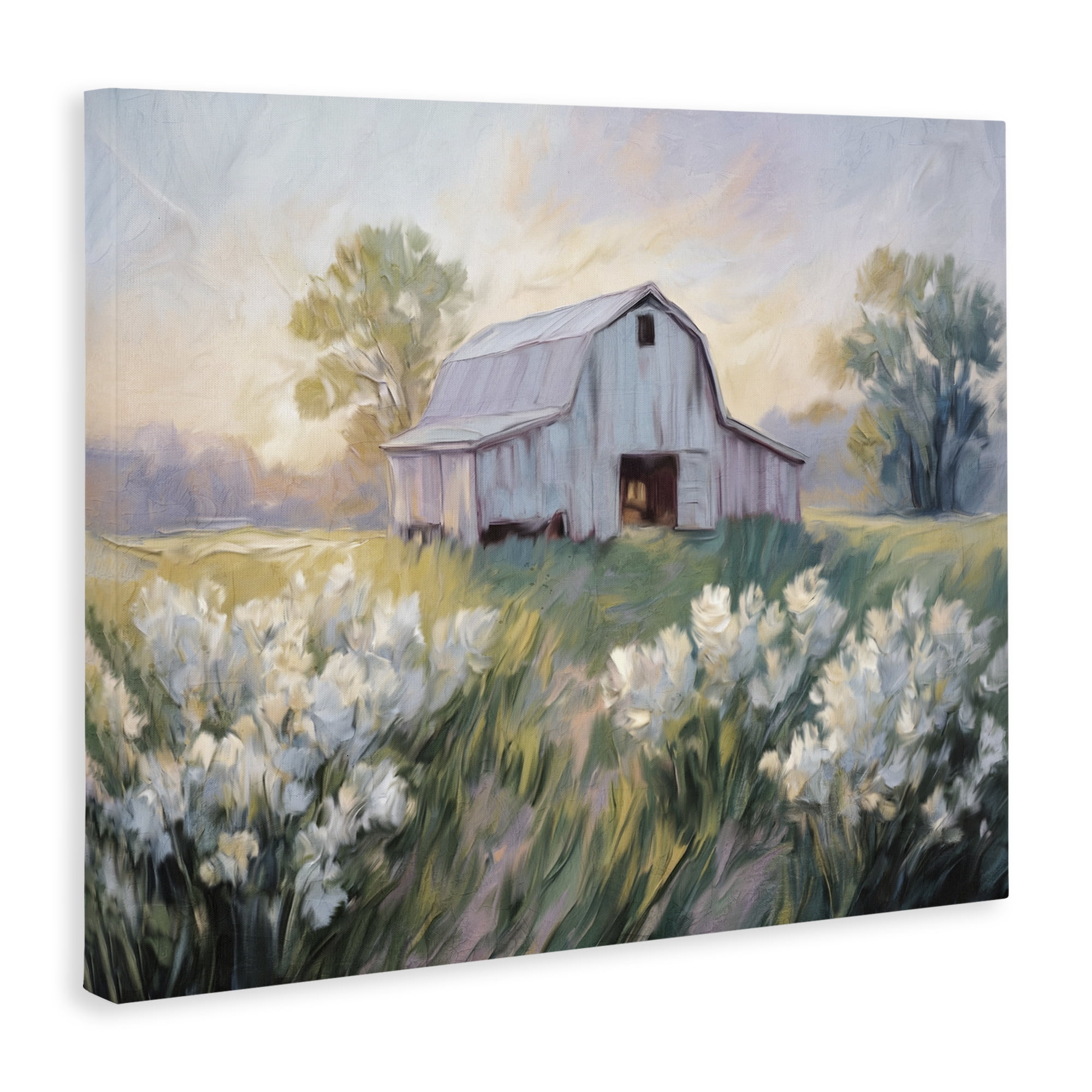 Stupell Industries Secluded Barn Landscape Canvas Wall Art, design by Kim Allen