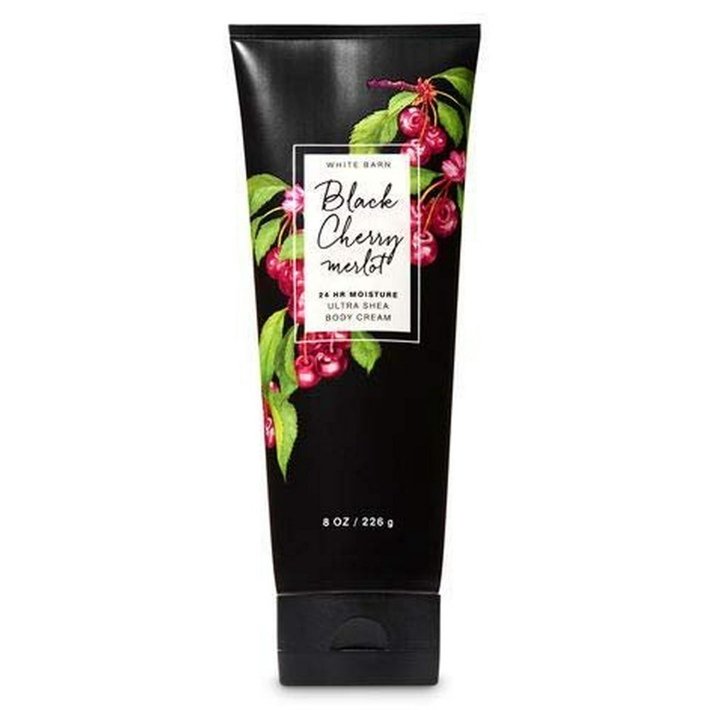 Bath and Body Works BLACK CHERRY MERLOT Ultra Shea Body Cream Full