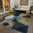 thumbnail image 6 of Addison Rugs Chantille Indoor/Outdoor Transitional Contemporary Blue Washable Rectangle Rug, 10' x 14', 6 of 6