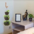 thumbnail image 1 of RENACLIPY Wall Mounted Flower Rack Elegant Hanger Wood 1Set, 1 of 7