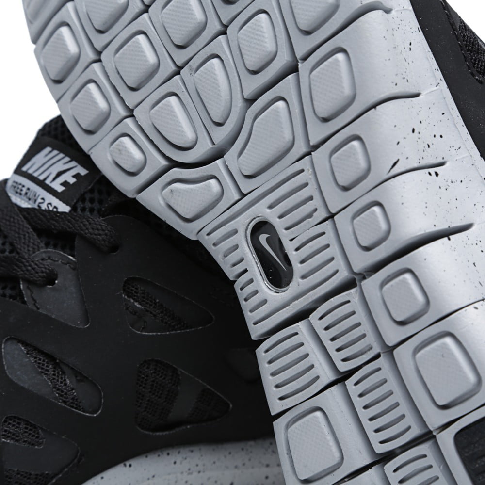 statistieken barricade pad Nike Free Run 2 SP Black/Cement Grey Men's Running Training Shoes Size 7.5  - Walmart.com