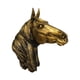 thumbnail image 2 of Cabeza de Animal para decoración de pared, esculturas de resina, estatuilla de granja, estatua, barra colgante para pared, decoración para hogar 20x9.5x22cm Fernando Decoraciones de pared para el hogar, 2 of 7