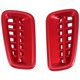 thumbnail image 1 of 2 piezas de Embellecedor de cubierta de tablero lateral YEJLMXG Accesorios interiores rojos Para 11.ª generación 2022 2023, 1 of 5