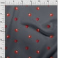 thumbnail image 2 of oneOone Tissu Popeline de Coton Imprimé Fraise 1 Yard 42 Pouces de Large, 2 of 4