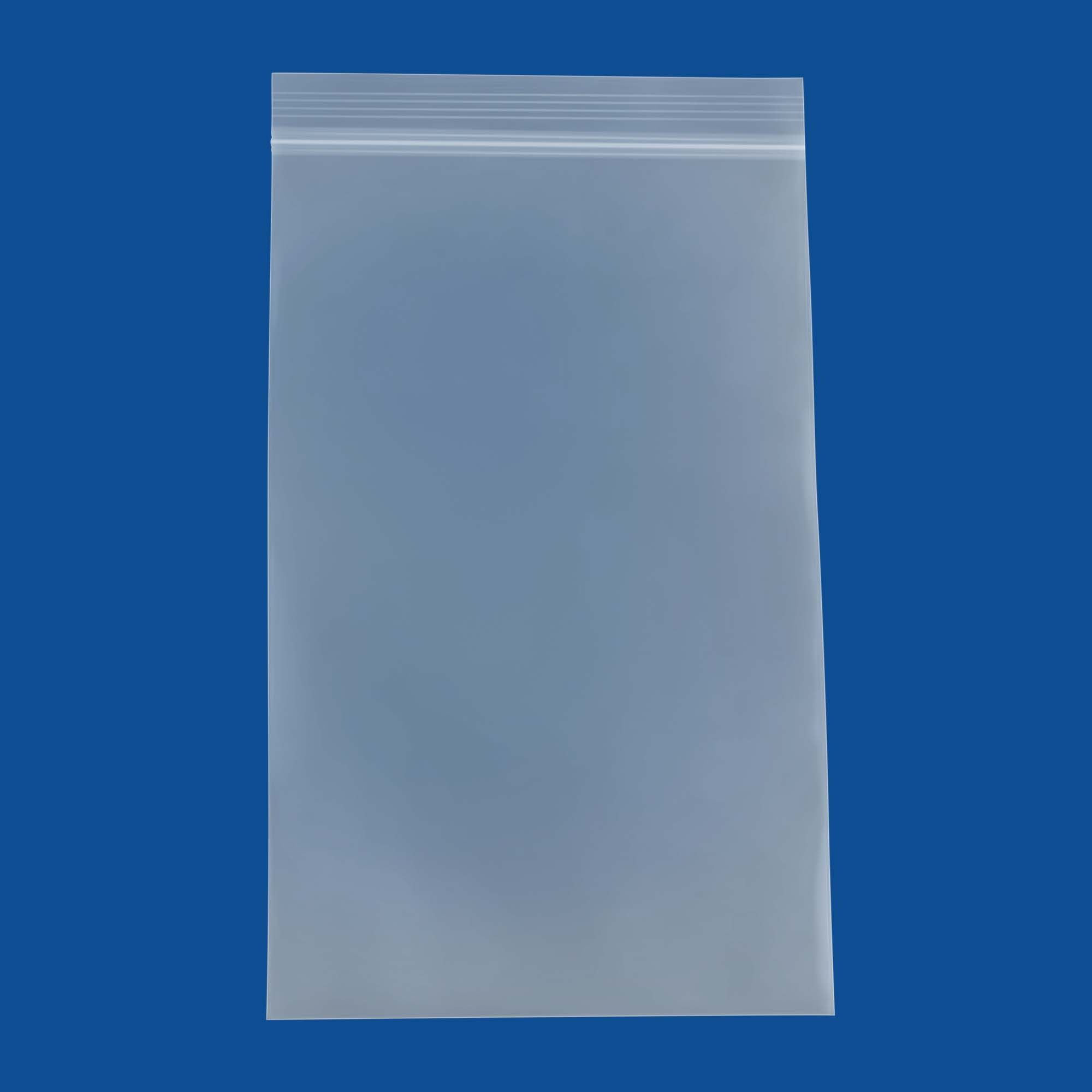Resealable Zipper 18" x 20" Clear Plastic 2 Mil Reclosable Baggies 1000 Pcs 