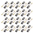 thumbnail image 1 of 40 Piezas Eléctrica Herramienta Repuesto Pieza 15mm x 8mm x 5mm Motor Carbono Escobilla Unique Bargains motores de ventiladores eléctricos, 1 of 2