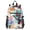 Humming Birds Tie Dye, variant on JIALIOU 14" Laptop Backpack Waterproof Airline Approved Stylish Casual Daypack for Travel Business College Work, Pencil Drawing Wolves