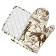 thumbnail image 2 of Disketp Western Desert Cowboys2 Oven Mitts And Potholders Bbq Gloves-Oven Mitts And Pot Holders With Recycled Infill Silicone Non-Slip Cooking Gloves For Cooking Baking Grilling, 2 of 9
