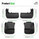 thumbnail image 2 of unique For Honda Accord Sedan 2003 2004 2005 2006 2007 Fender Mudguard Mud Flaps Guard Splash Flap Mudguards Car Accessories, 2 of 5