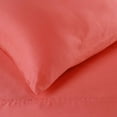 thumbnail image 5 of Superior Egyptian Cotton 300 Thread Count Pillowcases, Set of 2, Standard, Coral, 5 of 5