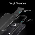 thumbnail image 2 of Funda ESR Mimic para iPhone 12 MINI respaldo de cristal Humo Negro, 2 of 8