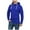 a-Blue12029, variant on VNKIDY Men's Hoodies Fall Solid Color Hooded Henley Shirt Long Sleeve Slim Fit Hooded Pullover With Button Placket For Casual Daily Wear Cozy Tops