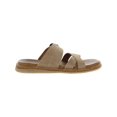 thumbnail image 2 of B.O.C. Womens Caite Suede Footbed Slide Sandals, 2 of 3