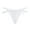 White, variant on Mashaouyo 2025 Intimates Women's Clearance Fashion Hot Ribbon Transparent Mesh Thong Perspective Temptation Underwear