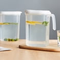 thumbnail image 5 of Xiao Hua 1800ml kettle with handle, BPA free, plastic material, top cover, can be placed inside the refrigerator door, perfect for brewing tea and juicing, 1 piece., 5 of 5