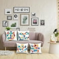 thumbnail image 5 of Inspirational Quotes Throw Pillow Covers 18x18 inch Set of 4 Colorful Classroom Pillow Cases Positive Reading Motivational Gifts Decorative Cushion Covers for Classroom Bedroom Playroom, 5 of 10