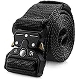 Ceinture tactique militaire en toile pour hommes, grande
