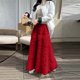 thumbnail image 2 of TaTaai Women Casual Solid Tulle Elastic Waist Layered Cake Skirt Knee Length Street Style Party Wear Lightweight Breathable Non-See-Through Stylish Skirt Gift, 2 of 5