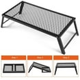 thumbnail image 6 of Camp over Fire Grill ,Folding Campfire Grill Cooking Grill Grates Steel Grill Grates for Outdoor BBQ Picnic Open Flame Cooking, 6 of 11