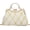 White, variant on Denim Clutch Bag Women Quilted Evening Bag Bridal Wedding Purse Sparkly Rhinestone Handbag Beaded Pearl Crossbody Bag
