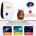 thumbnail image 2 of 4-Pack Ultrasonic Pest Repeller Control Electronic Repellent Mice Rat Reject, 2 of 7