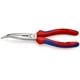 thumbnail image 1 of KNIPEX 26 22 200 T BK Pinza de montaje (Pinzas de boca cigüeña) con anilla de fijación protección anticaídas 200 mm, 1 of 1