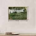 thumbnail image 3 of Hieng Framed Canvas Wall Art,Vintage Decor,Landscape Nature Country Wildflower Paintings Farmhouse Pictures Modern Artwork Rustic Fall Flower Prints Cottagecore Office Living Room Bedroom Bathroom, 3 of 6
