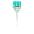 thumbnail image 2 of Cepillo para teñir el cabello con mango brillante, exquisito cepillo para teñir el cabello, accesorio de peluquería, verde, 2 of 14