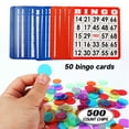 thumbnail image 6 of GSE Deluxe Bingo Game Set with Large Bingo Roller Cage, Master Board, 75 Colored Bingo Balls, 500 Colorful Bingo Chips, 50 Bingo Cards for Large Groups, Parties, Game Night, 6 of 8