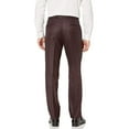 thumbnail image 6 of Adam Baker Mens V0177 Slim Fit 3-Piece Suit Set - Burgundy - 42L, 6 of 7