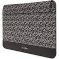 thumbnail image 2 of Guess Gcube Stripes Laptop Sleeve for 14" MacBook Black - GUCS14HGCFSEK, 2 of 4
