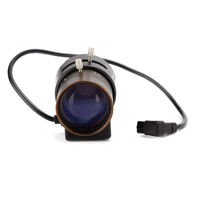 Lente de iris automático, lente con zoom para cámara de seguridad de 5 a 50 mm y 720P Lente CCTV Logre más