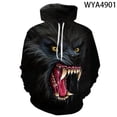 thumbnail image 5 of Sudadera con capucha de moda para hombre, estampado de lobo animal, jersey estampado en 3D, tendencia urbana, hip hop, otoño, manga larga, ropa de gran tamaño para hombre, 5 of 5
