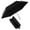 Black w/ Black Coating, variant on Knirps X4U My Clever Companion – 90cm Diameter Windproof Manual Open/Close Umbrella, Compact Design for All-Weather Protection, Retractable Feature with Storage Case, Black with Black Coating