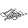 thumbnail image 1 of WASHWEPE 5 Pcs Piquet d'Attache pour Chien en Acier Inoxydable Pivotant pour Attache Extérieure Sécurisée, 1 of 8