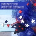 thumbnail image 5 of Holzlrgus Patriotic Star Ornaments Navy Blue Red White Wood Decoration, Set of 60, 2.39 oz, 5 of 7