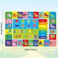 thumbnail image 5 of Kids Play ABC Educational Area Rug, Alphabet Animal Soft Non-Slip Kids Carpet 78.7X59 INCH, 5 of 5