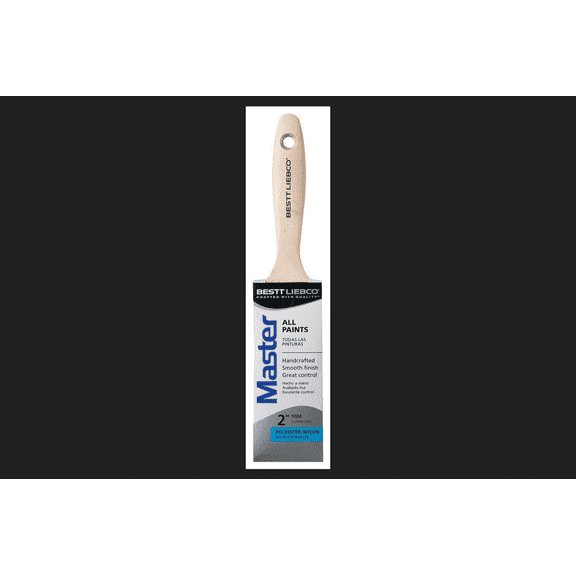 Bestt Liebco Master 2 in. Round Trim Paint Brush